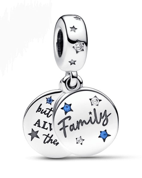 Charm Family Medallon Azul