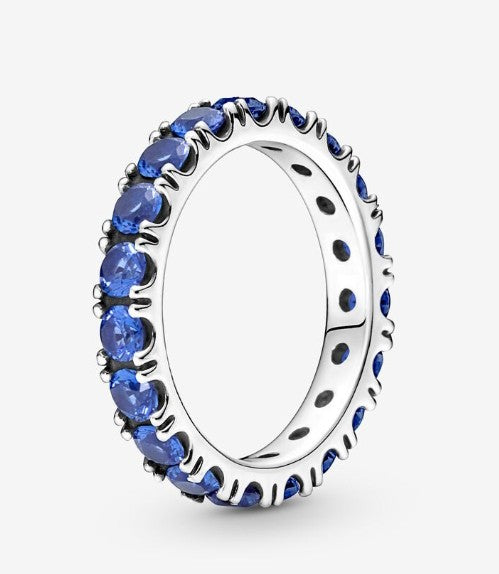 Anillo Eternity Azul