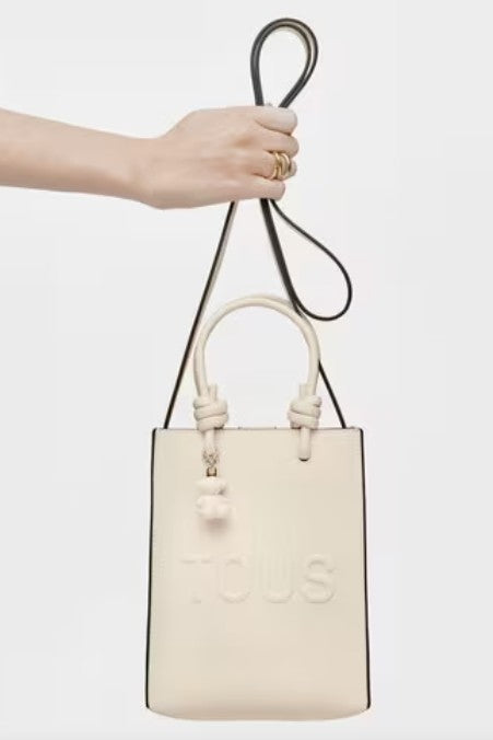 Tous Bolsa Pop Mini beige nudos